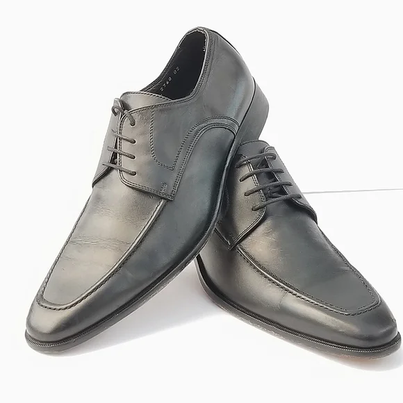 Broletto | Black Oxford Shoes | Size 10 Lethato Classic Captoe Oxford - Black main image 4
